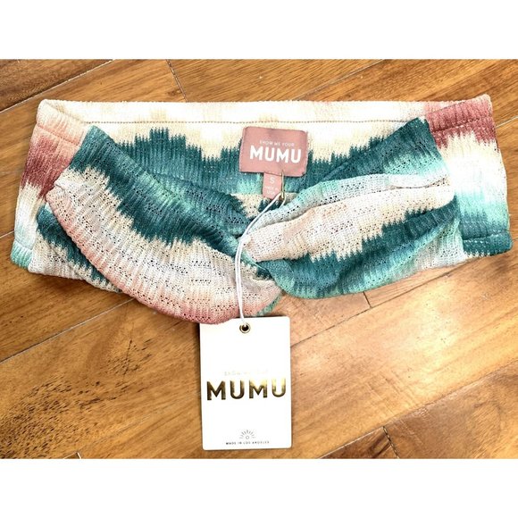 Show Me Your Mumu Yula Top Catch Waves Tube Top - Picture 2 of 5